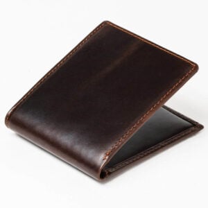 Men's Billfold Leather Wallet with photo holder