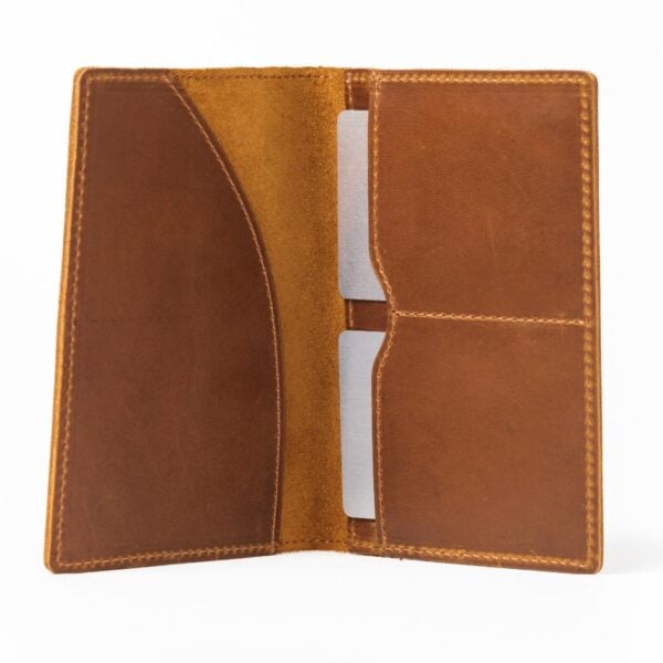 Gent's passport card holder wallet